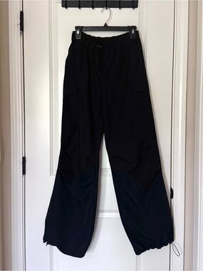 Love Tree Black Elastic Waist Pants